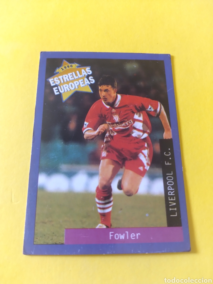 Cromos de f&uacute;tbol: Fowler Estrellas Europeas de 1996 Panini - Foto 1