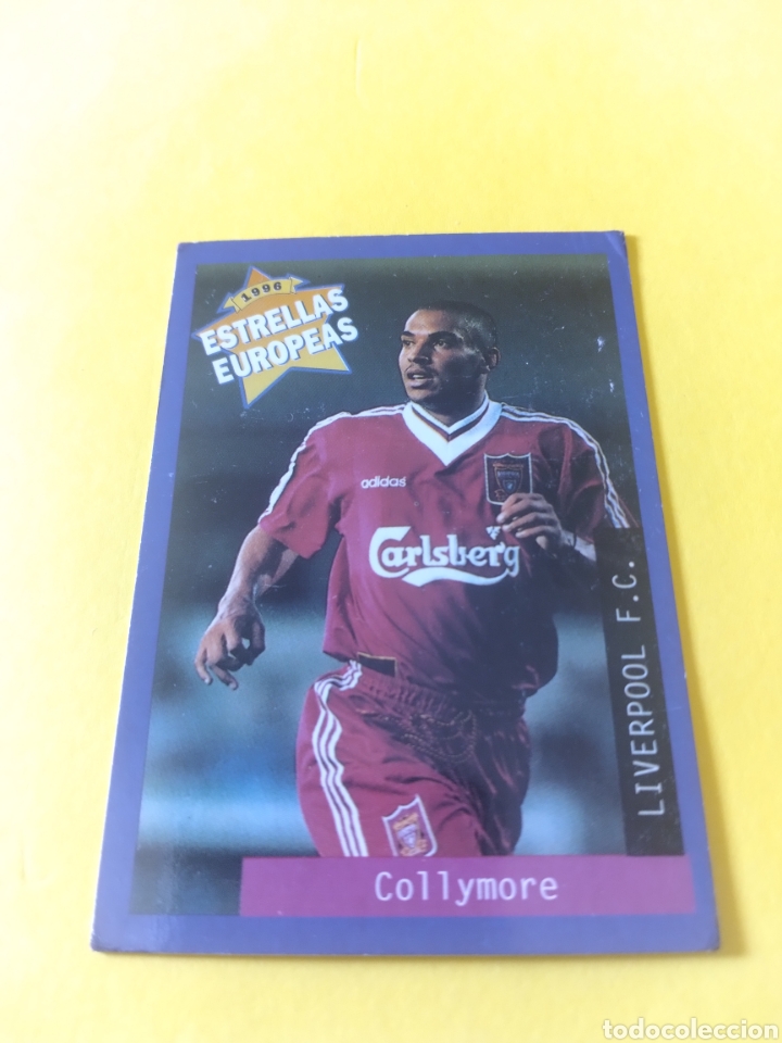 Football Stickers: Collymore Estrellas Europeas de 1996 Panin