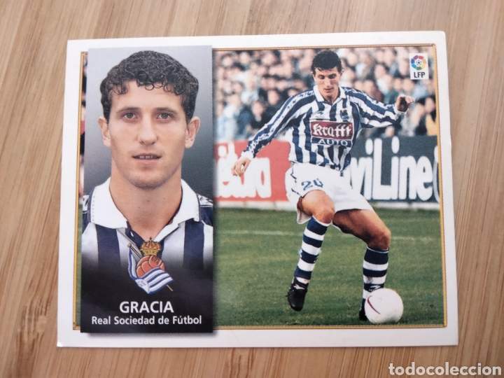 Cromos de f&uacute;tbol: GRACIA REAL SOCIEDAD EDICIONES ESTE 98 99 1998 1999 SIN PEGAR CROMO FUTBOL UNIFICO ENVIOS