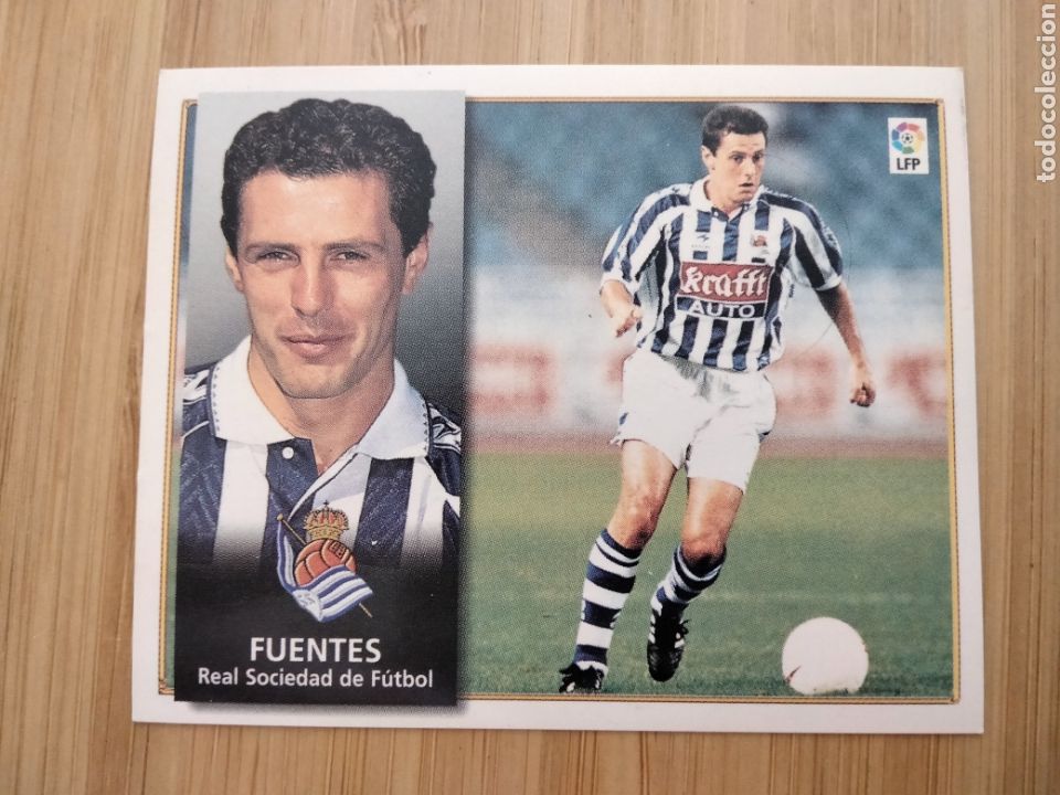 Cromos de f&uacute;tbol: FUENTES REAL SOCIEDAD EDICIONES ESTE 98 99 1998 1999 SIN PEGAR CROMO FUTBOL UNIFICO ENVIOS