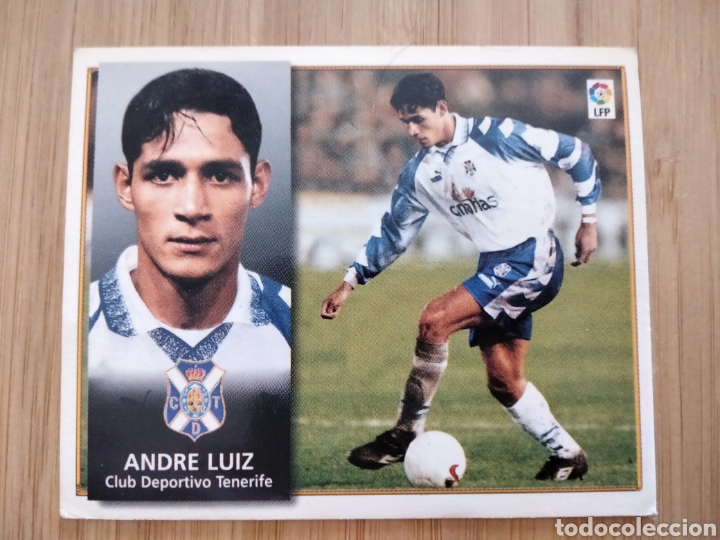 Cromos de f&uacute;tbol: ANDRE LUIZ TENERIFE EDICIONES ESTE 98 99 1998 1999 SIN PEGAR CROMO FUTBOL UNIFICO ENVIOS
