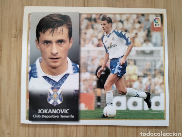 Cromos de f&uacute;tbol: JOKANOVIC TENERIFE EDICIONES ESTE 98 99 1998 1999 SIN PEGAR CROMO FUTBOL UNIFICO ENVIOS