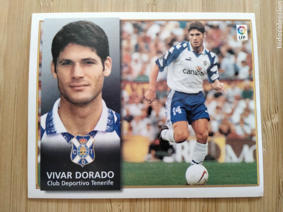 Cromos de f&uacute;tbol: VIVAR DORADO TENERIFE EDICIONES ESTE 98 99 1998 1999 SIN PEGAR CROMO FUTBOL UNIFICO ENVIOS