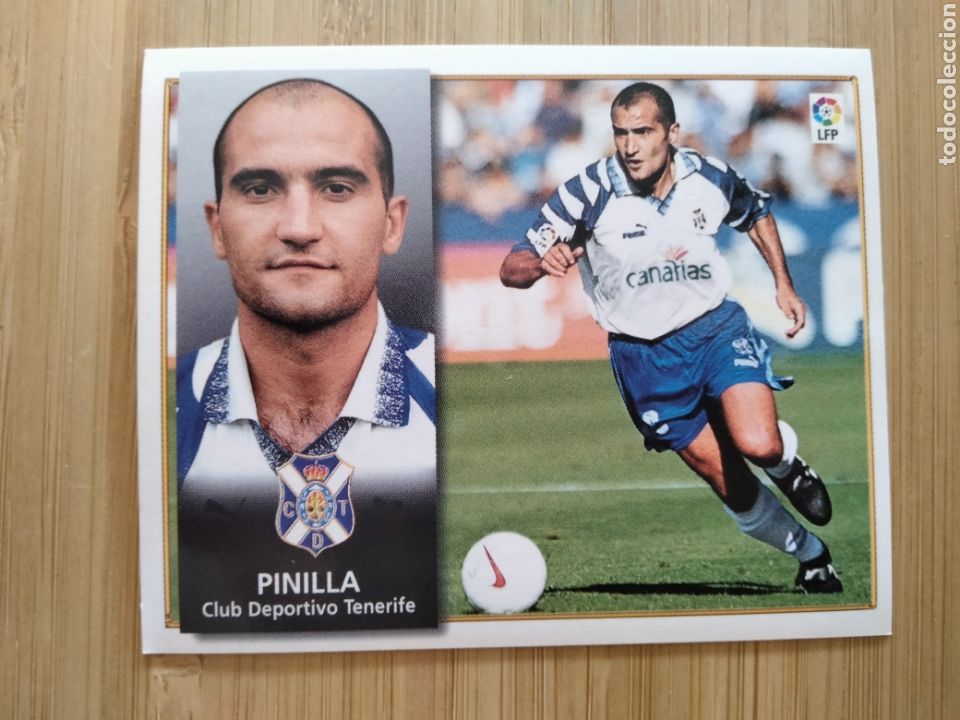 Cromos de f&uacute;tbol: PINILLA TENERIFE EDICIONES ESTE 98 99 1998 1999 SIN PEGAR CROMO FUTBOL UNIFICO ENVIOS