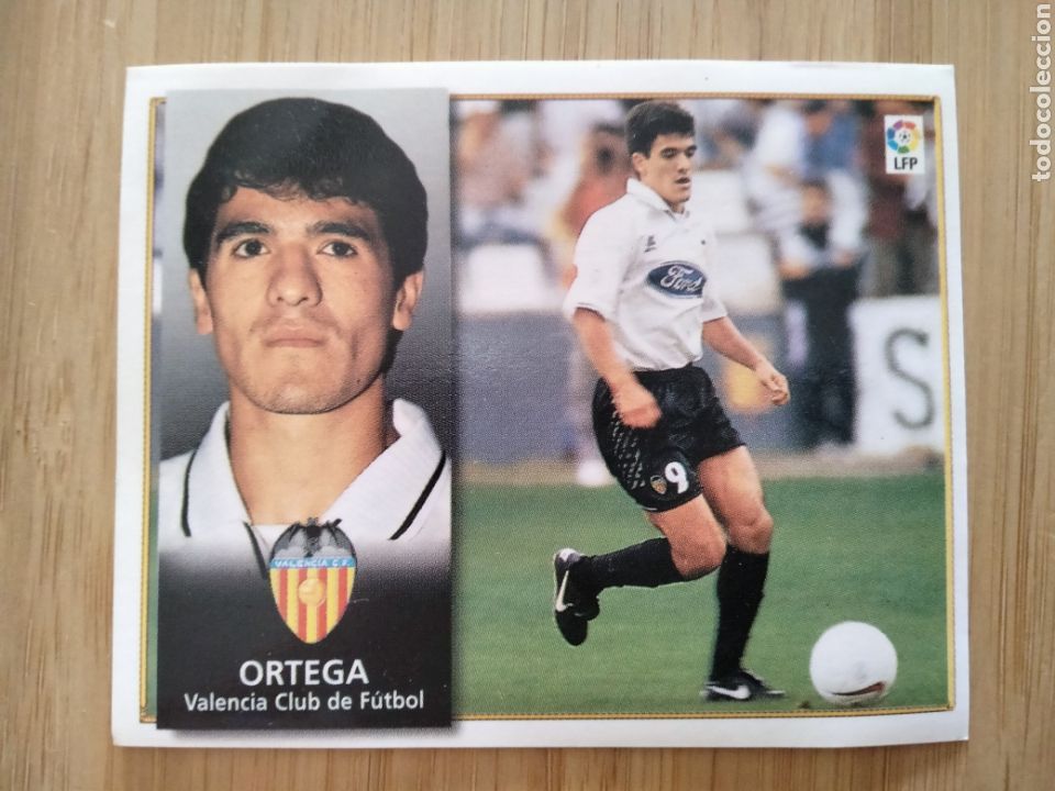 Cromos de f&uacute;tbol: ORTEGA VALENCIA C.F EDICIONES ESTE 98 99 1998 1999 SIN PEGAR CROMO FUTBOL UNIFICO ENVIOS