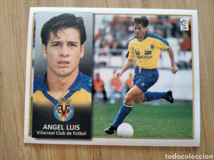 Cromos de f&uacute;tbol: ANGEL LUIS VILLARREAL EDICIONES ESTE 98 99 1998 1999 SIN PEGAR CROMO FUTBOL UNIFICO ENVIOS