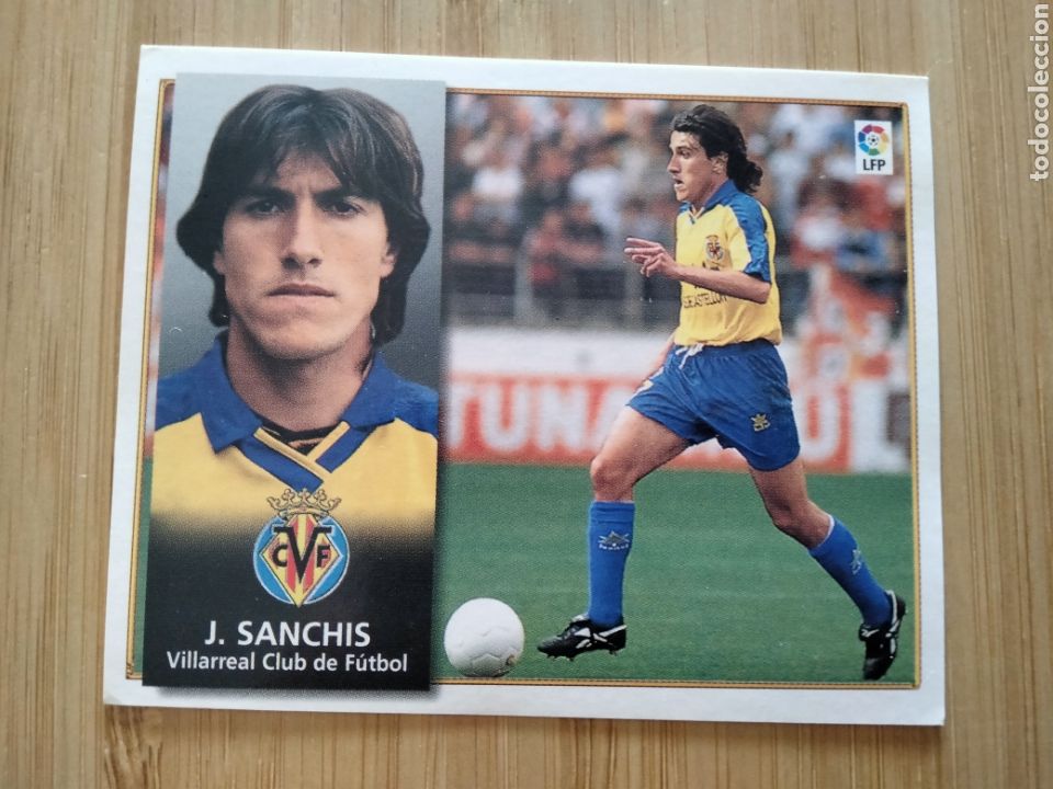 Cromos de f&uacute;tbol: JAVI SANCHIS VILLARREAL EDICIONES ESTE 98 99 1998 1999 SIN PEGAR CROMO FUTBOL UNIFICO ENVIOS