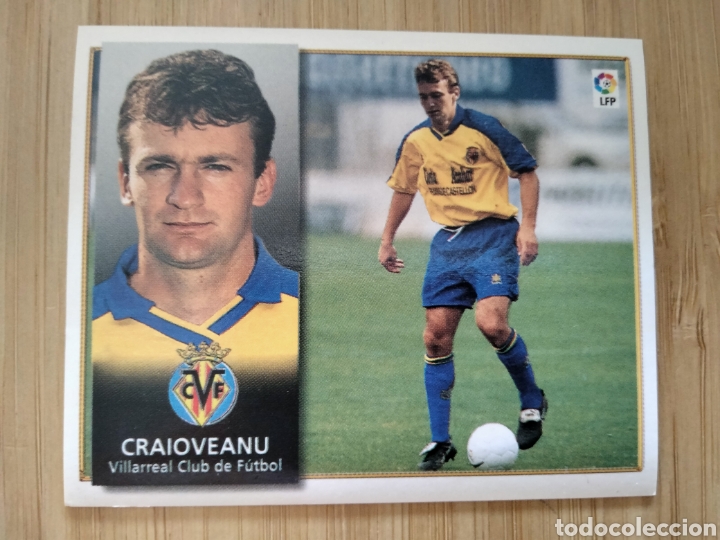 Cromos de f&uacute;tbol: CRAIOVEANU VILLARREAL EDICIONES ESTE 98 99 1998 1999 SIN PEGAR CROMO FUTBOL UNIFICO ENVIOS