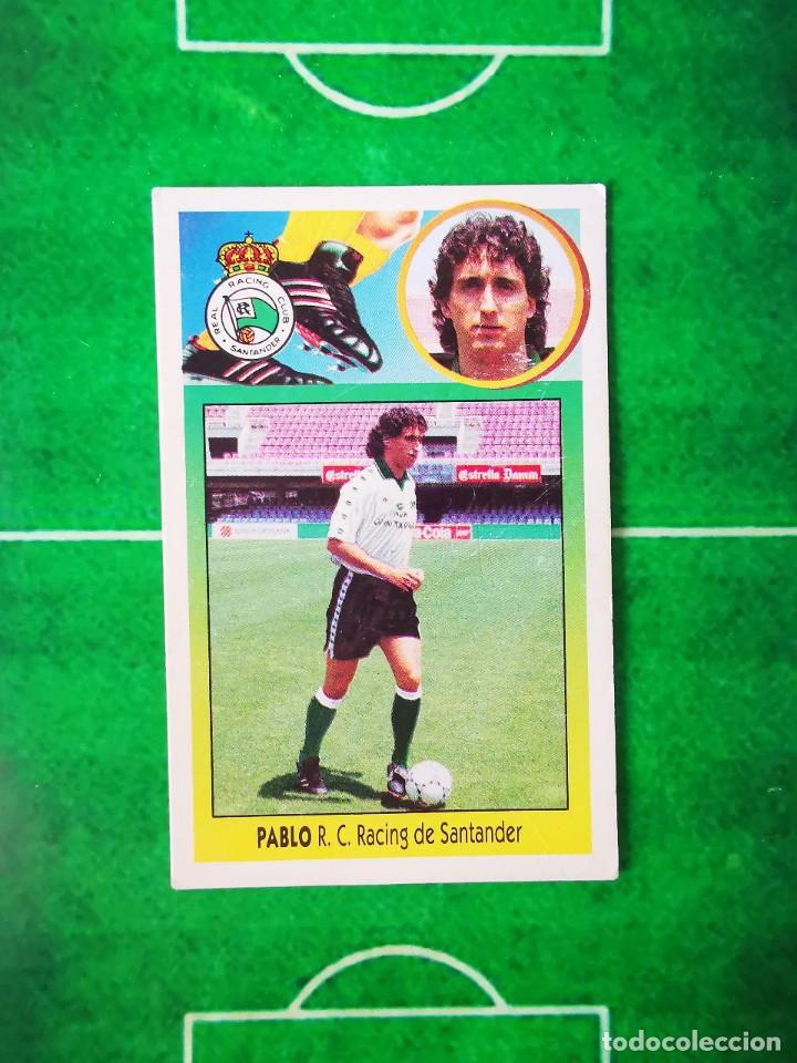 Figurine di Calcio: CROMO FUTBOL CARTON 93 94 RECUPERADO LIGA ESTE 1993 1994 RACING DE SANTANDER PABLO COLOCA