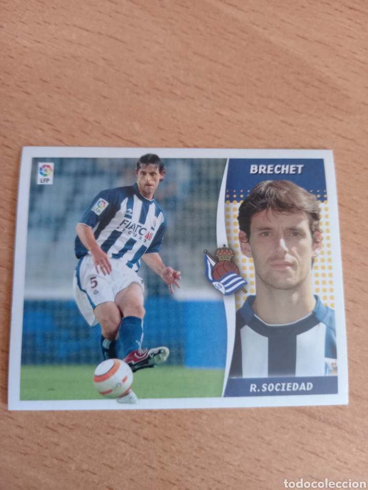 Cromos de f&uacute;tbol: Brechet baja Real Sociedad liga 2006 2007 06 07 ediciones este