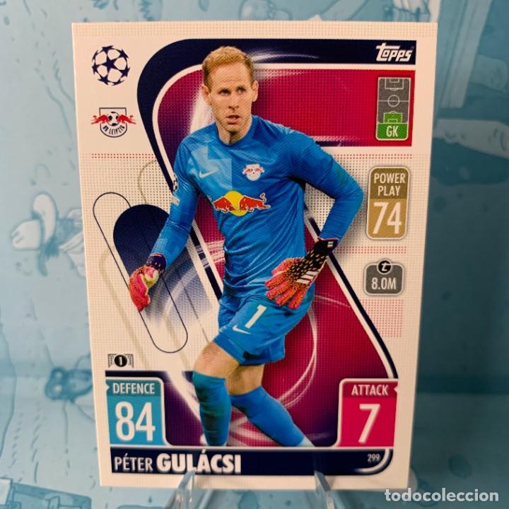 Fu&szlig;ball-Sticker: GULACSI 299 - RB LEIPZIG - TOPPS UCL CHAMPIONS LEAGUE MATCH ATTAX 21 22 NUEVA