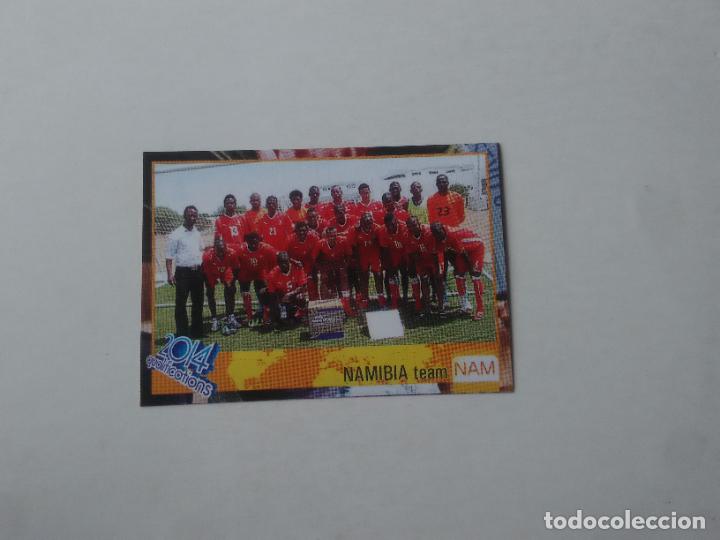 Fu&szlig;ball-Sticker: 35 EQUIPO NAMIBIA CROMO STICKER FUTBOL CUALIFICACIONES MUNDIAL 2014 EDITORIAL SCHOOL SHOP