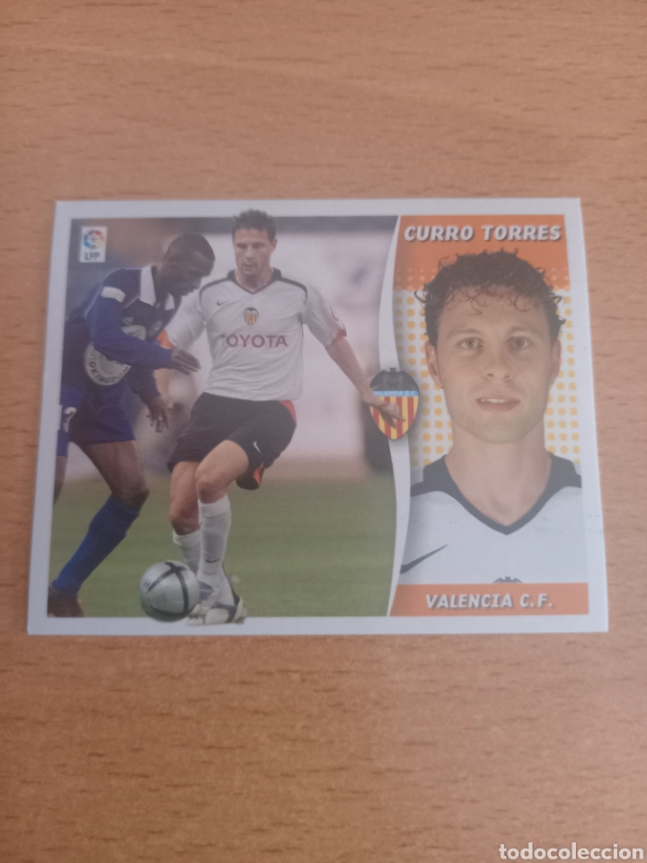 Figurine di Calcio: Curro Torres Valencia liga 2006 2007 06 07 ediciones este