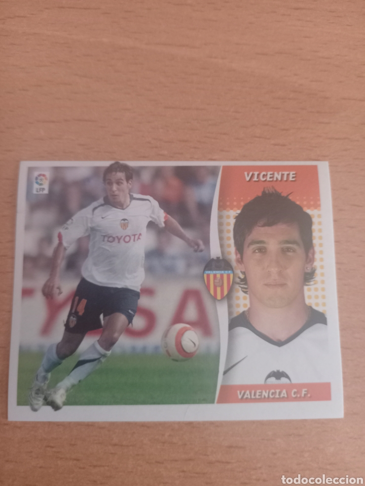 Figurine di Calcio: Vicente Valencia liga 2006 2007 06 07 ediciones este
