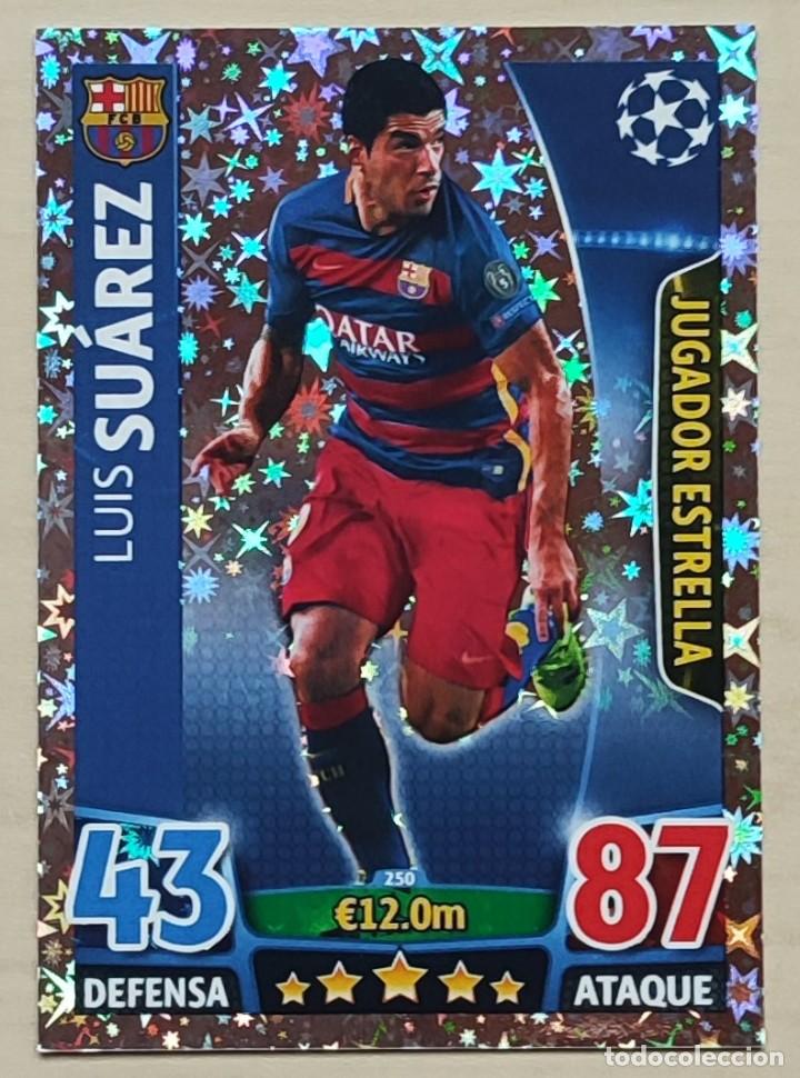 250 luis suarez fc barcelona ficha cards uefa c - Compra venta en