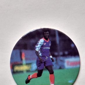 George Weah PSG Panini Official Football Cards 1995 #157 George Weah PSG Panini Official Football Cards 1995 #157