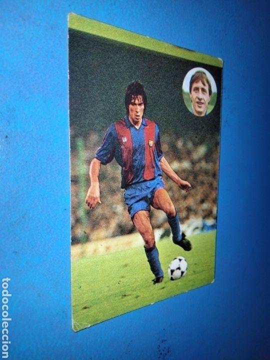 Cromos de f&uacute;tbol: CARRASCO APRENDE JUGAR FUTBOL CON JOHAN CRUYFF N&ordm; 47 NUEVO SIN PEGAR GEPRODESA 1984 CROMO FUTBOL