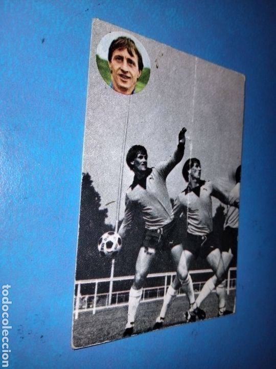 Figurine di Calcio: APRENDE JUGAR FUTBOL CON JOHAN CRUYFF N&ordm; 269 NUEVO SIN PEGAR GEPRODESA 1984 CROMO FUTBOL
