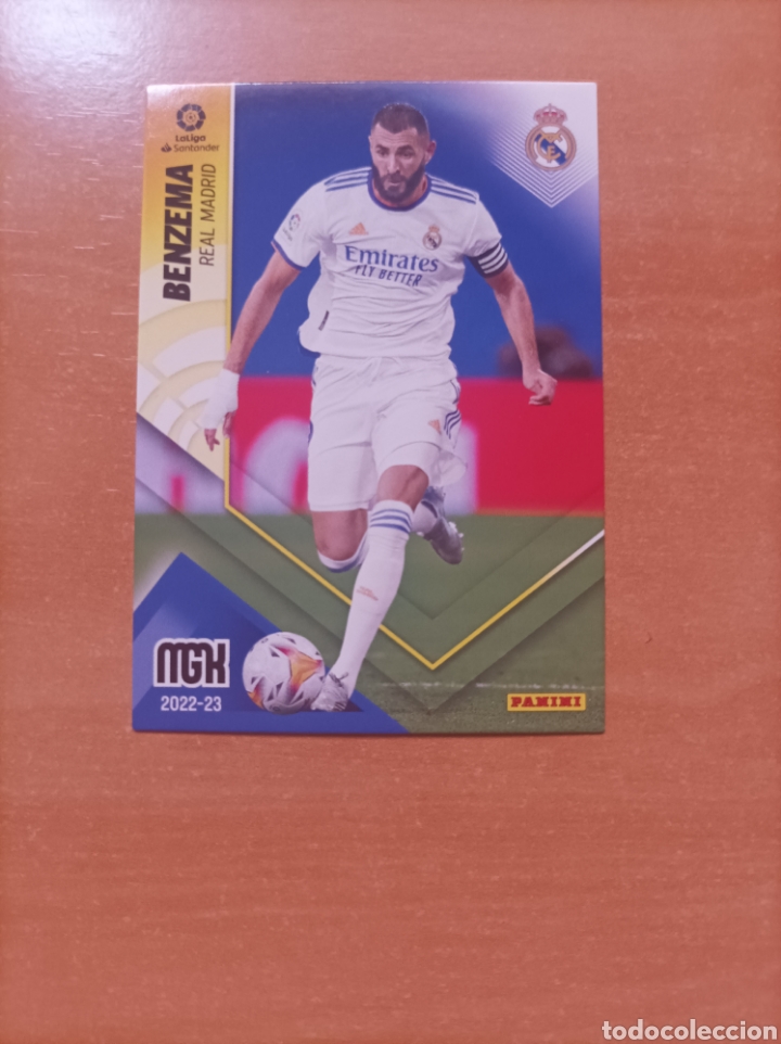 Cromos de F&uacute;tbol: Benzema 225 Real Madrid Megacracks 2022/23 22-23 Panini
