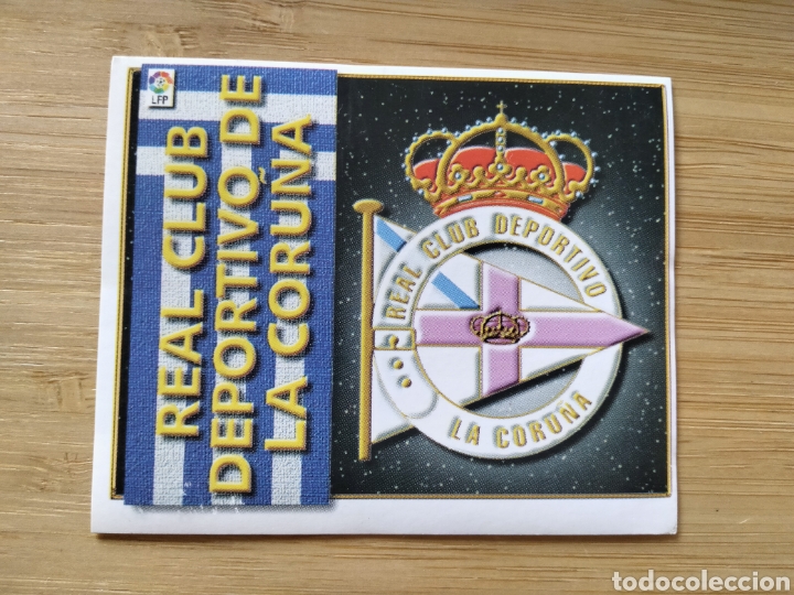 Cromos de Futebol: ESCUDO DEPORTIVO DE LA CORU&Ntilde;A EDICIONES ESTE 98 99 1998 1999 SIN PEGAR CROMO FUTBOL UNIFICO ENVIOS