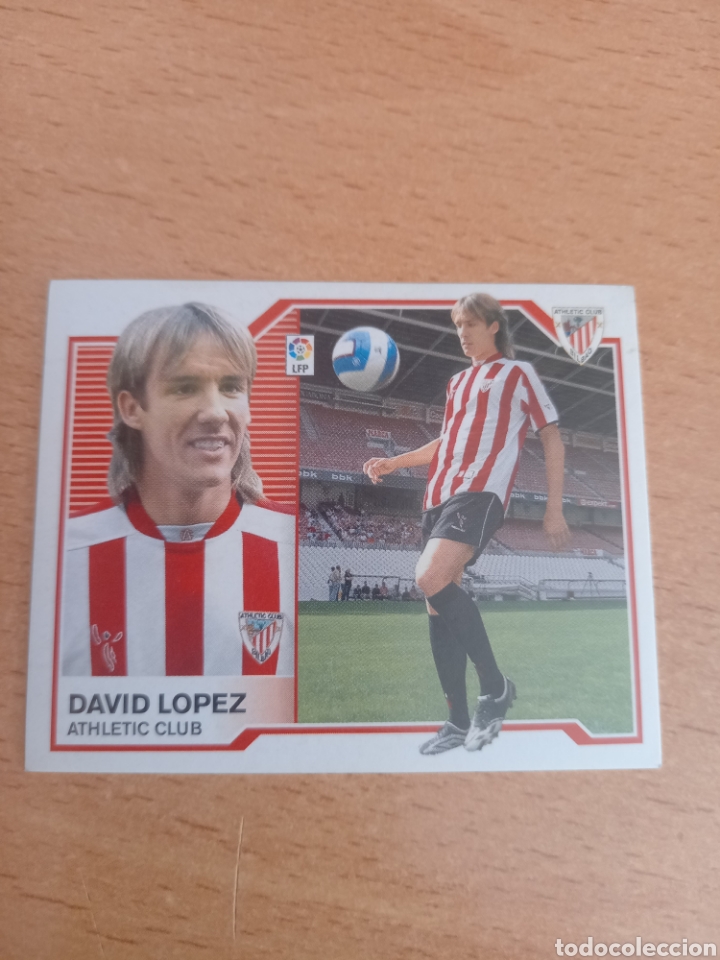 Figurine di Calcio: David L&oacute;pez Athletic de Bilbao liga 2007 2008 07 08 ediciones este