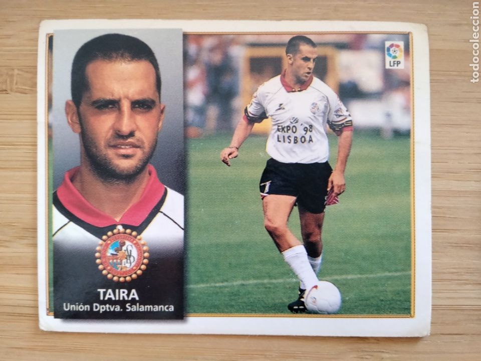 Cromos de f&uacute;tbol: TAIRA SALAMANCA EDICIONES ESTE 98 99 1998 1999 SIN PEGAR CROMO FUTBOL UNIFICO ENVIOS