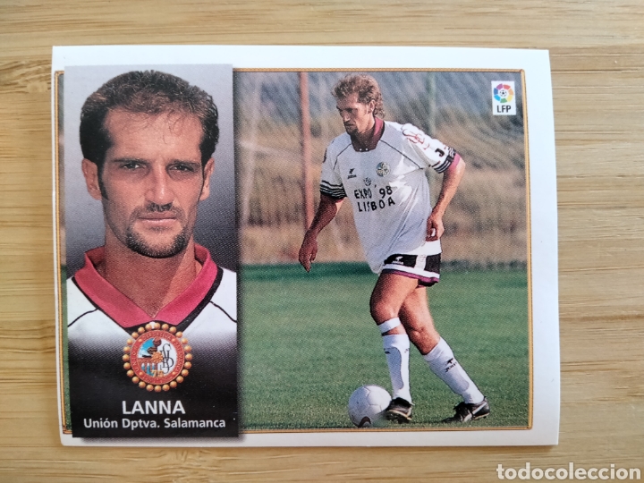 Cromos de f&uacute;tbol: LANNA SALAMANCA EDICIONES ESTE 98 99 1998 1999 SIN PEGAR CROMO FUTBOL UNIFICO ENVIOS