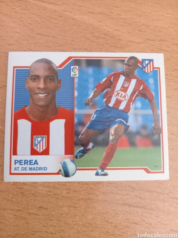 Cromos de Futebol: Perea Atl&eacute;tico de Madrid liga 2007 2008 07 08 ediciones este