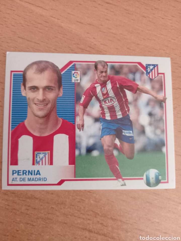 Fu&szlig;ball-Sticker: Pernia Atl&eacute;tico de Madrid liga 2007 2008 07 08 ediciones este