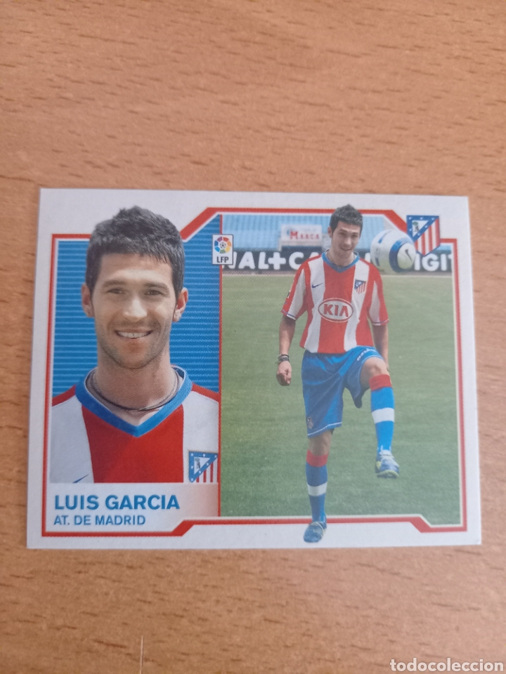 Figurine di Calcio: Luis Garc&iacute;a Atl&eacute;tico de Madrid liga 2007 2008 07 08 ediciones este