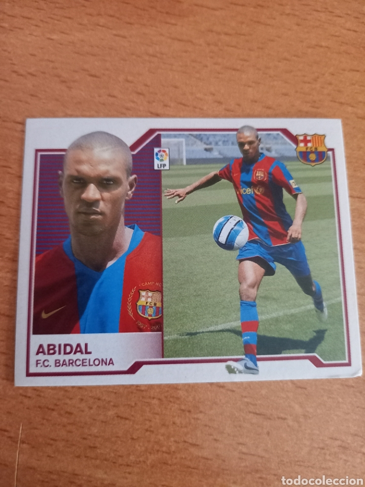 Cromos de F&uacute;tbol: Abidal Barcelona liga 2007 2008 07 08 ediciones este
