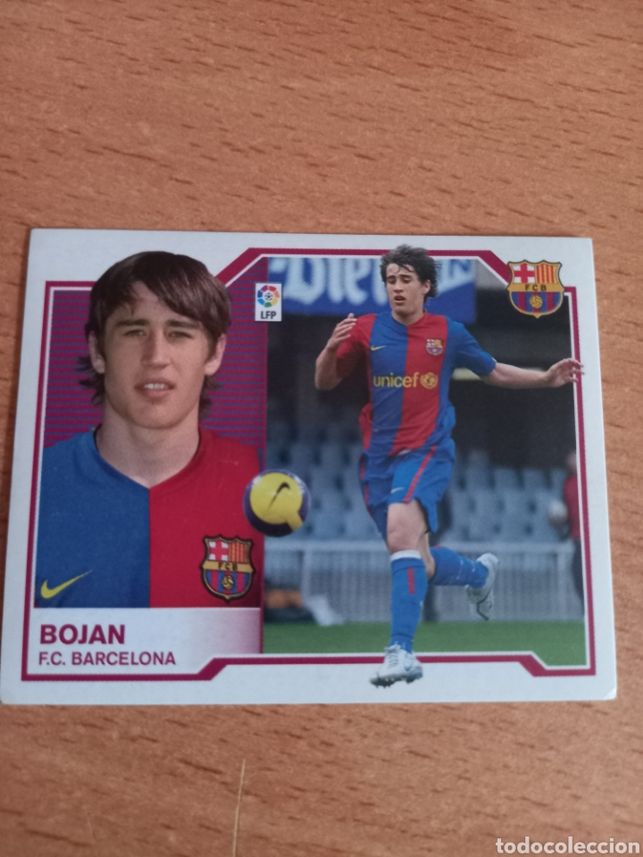 Figurine di Calcio: Bojan Barcelona liga 2007 2008 07 08 ediciones este