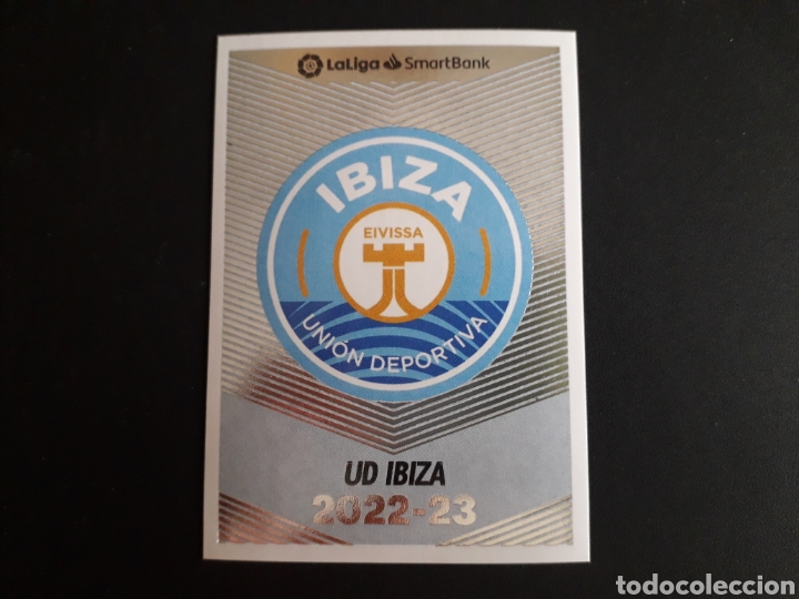 Fu&szlig;ball-Sticker: ESCUDO IBIZA SEGUNDA DIVISI&Oacute;N. ESTE 2022 2023 22 23 N&deg; 9 SIN PEGAR. FOTOS. PEDIDO M&Iacute;NIMO 3&euro;.