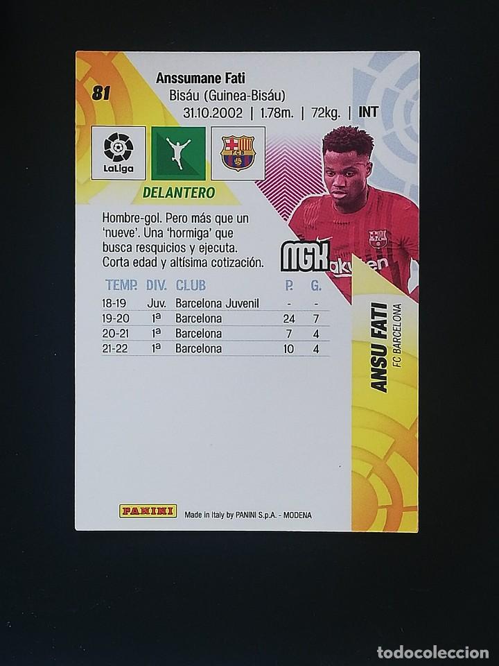ESCUDO #64 FC Barcelona 2022-23 Cromo Mgk Megacracks La Liga Panini 22