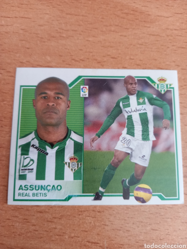 Cromos de f&uacute;tbol: Assun&ccedil;ao baja Real Betis liga 2007 2008 07 08 ediciones este