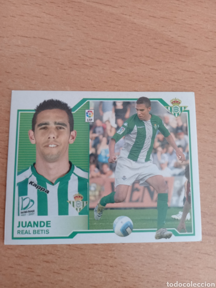 Figurine di Calcio: Juande Real Betis liga 2007 2008 07 08 ediciones este