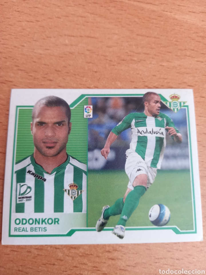 Cromos de f&uacute;tbol: Odonkor Real Betis liga 2007 2008 07 08 ediciones este