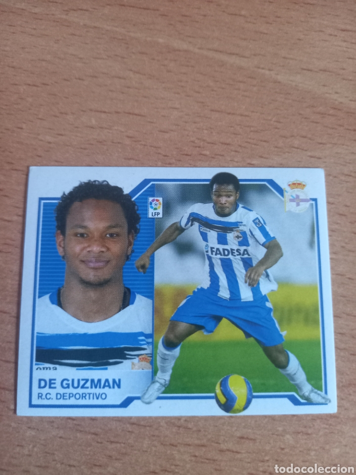 Fu&szlig;ball-Sticker: De Guzm&aacute;n Deportivo de la Coru&ntilde;a liga 2007 2008 07 08 ediciones este