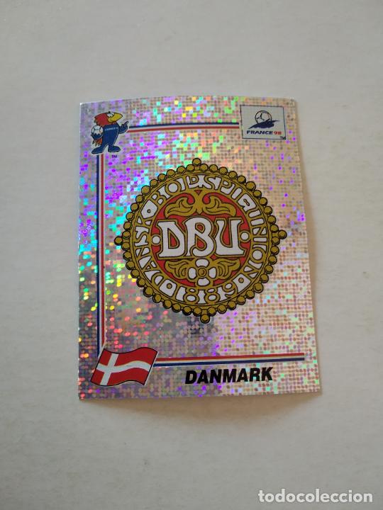 Figurine di Calcio: 211 ESCUDO LOGO DINAMARCA STICKER CROMO FUTBOL PANINI MUNDIAL 1998 WORLD CUP 98 COPA MUNDO
