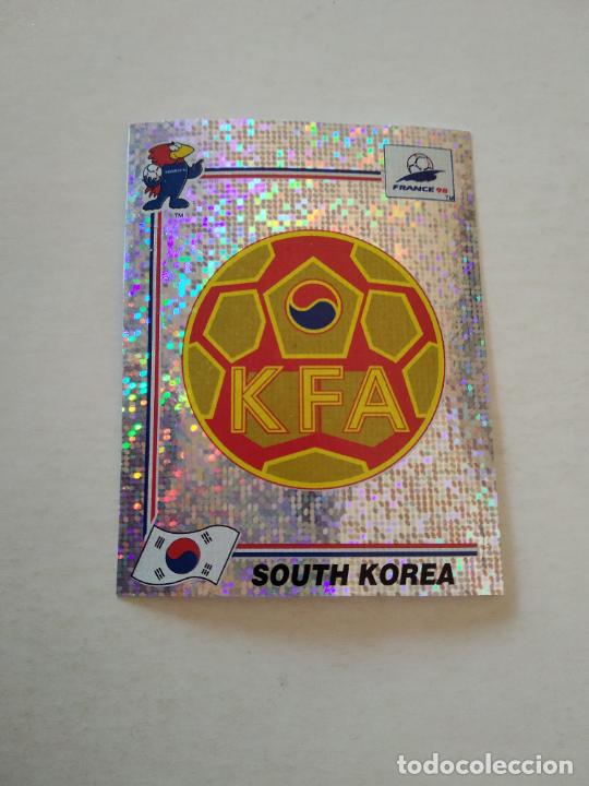 Figurine di Calcio: 336 ESCUDO LOGO COREA DEL SUR STICKER CROMO FUTBOL PANINI MUNDIAL 1998 WORLD CUP 98 COPA MUNDO