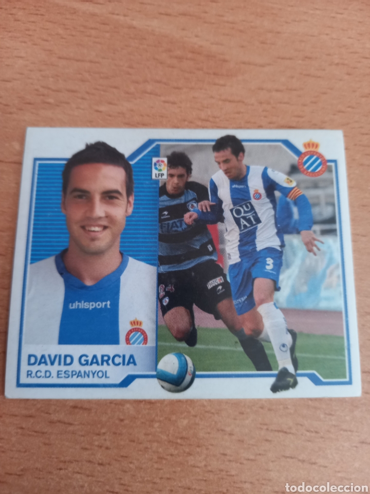 Cromos de Futebol: David Garc&iacute;a Espanyol liga 2007 2008 07 08 ediciones este