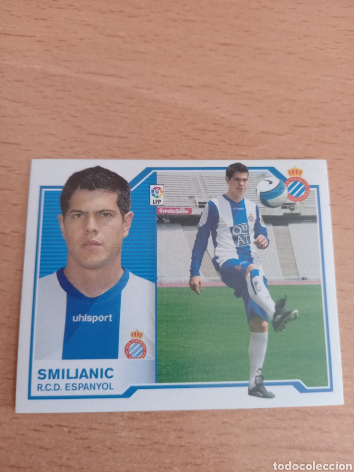 Cromos de f&uacute;tbol: Smiljanic Espanyol liga 2007 2008 07 08 ediciones este
