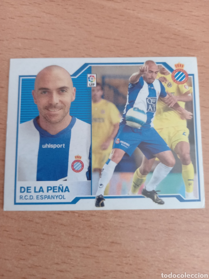 Fu&szlig;ball-Sticker: De la Pe&ntilde;a Espanyol liga 2007 2008 07 08 ediciones este