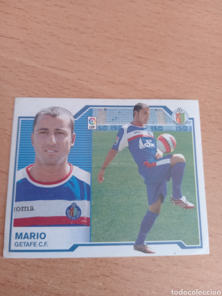 Football Stickers: Mario Getafe liga 2007 2008 07 08 ediciones este