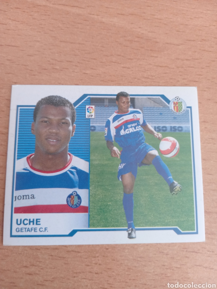 Fu&szlig;ball-Sticker: Uche coloca Getafe liga 2007 2008 07 08 ediciones este
