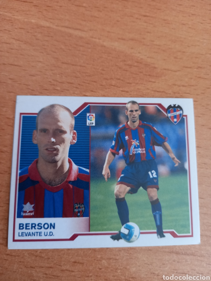 Fu&szlig;ball-Sticker: Berson Levante liga 2007 2008 07 08 ediciones este
