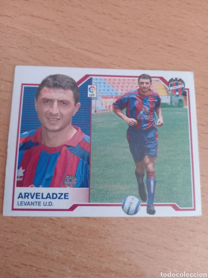 Cromos de f&uacute;tbol: Arveladze Levante liga 2007 2008 07 08 ediciones este