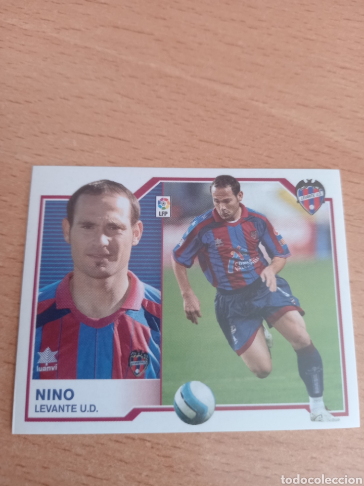 Fu&szlig;ball-Sticker: Nino baja Levante liga 2007 2008 07 08 ediciones este