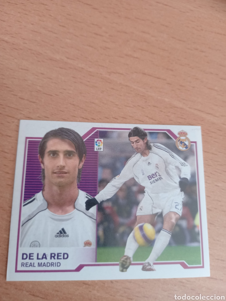 Football Stickers: De la Red baja Real Madrid liga 2007 2008 07 08 ediciones este