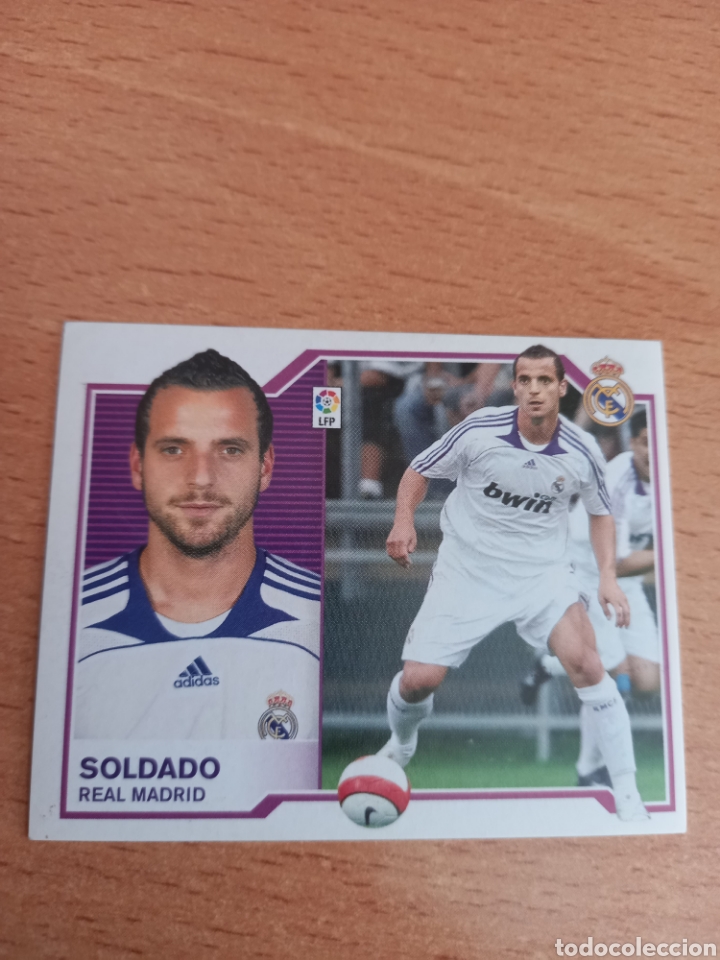 Fu&szlig;ball-Sticker: Soldado Real Madrid liga 2007 2008 07 08 ediciones este